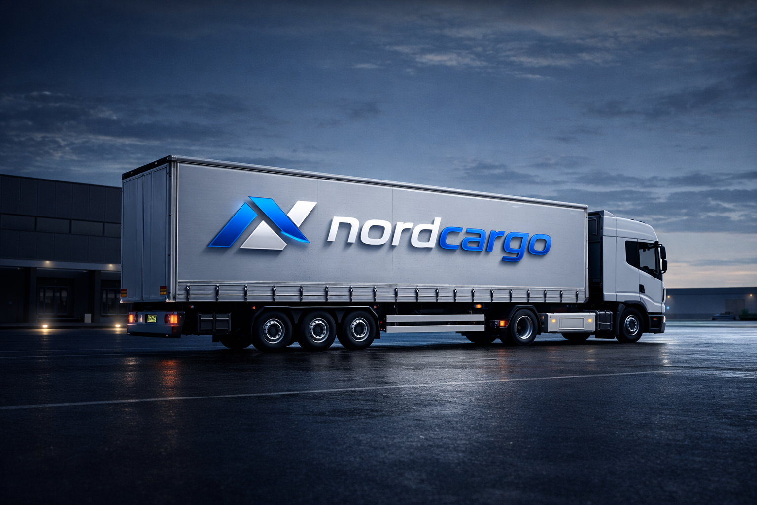 Фура на трассе